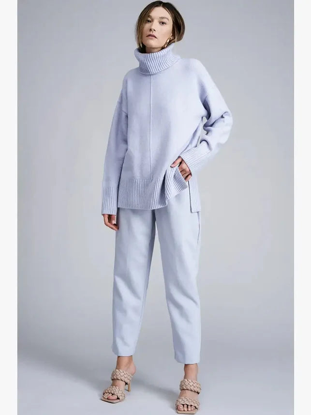 Morienne Sweater Pullover - bluegrey