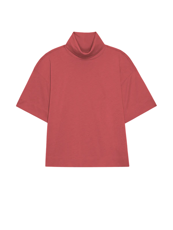 Fable turtleneck - brick