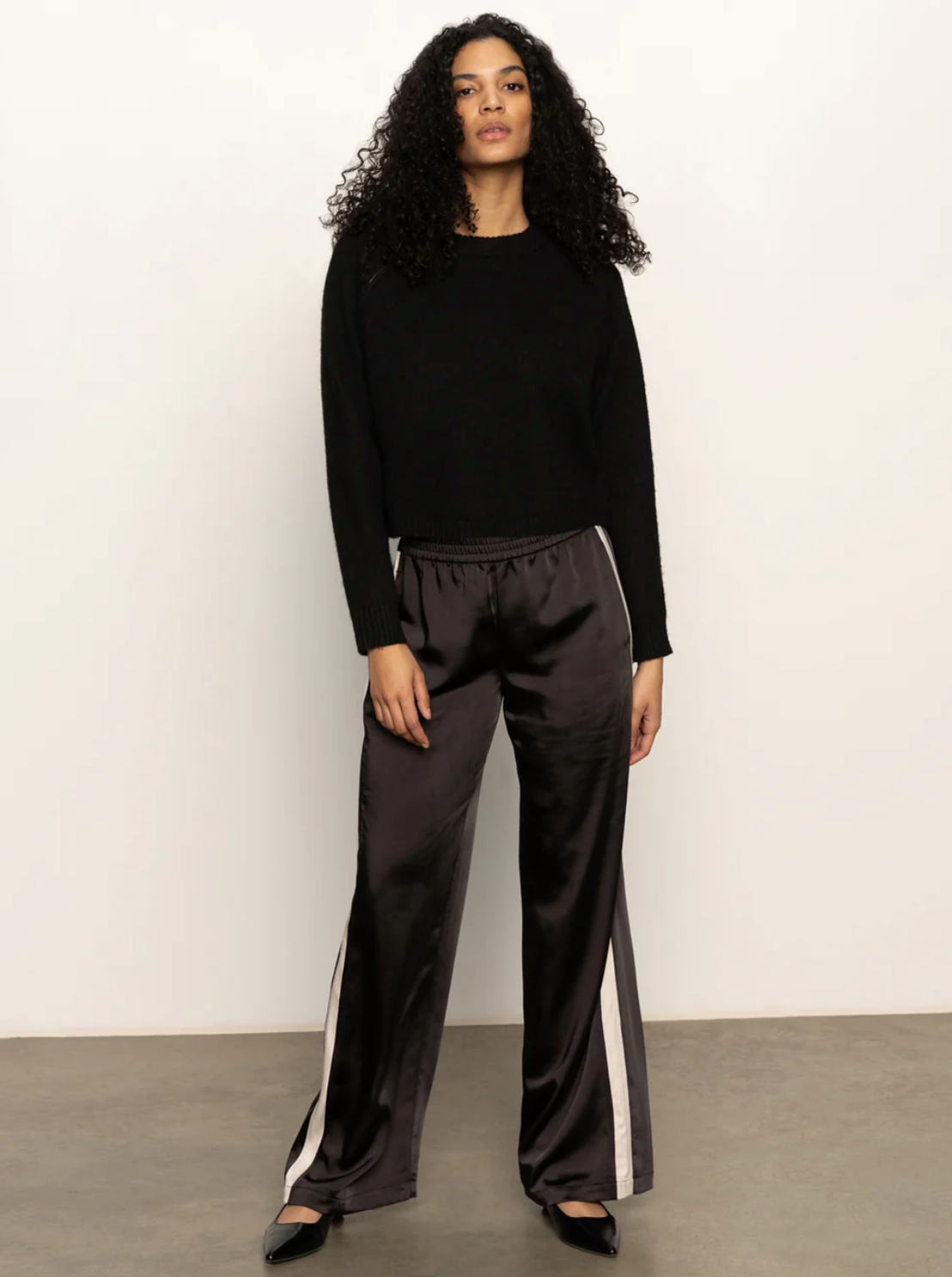 Zip it sweater - black