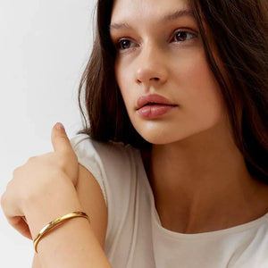 Arielle bangle bracelet - silver