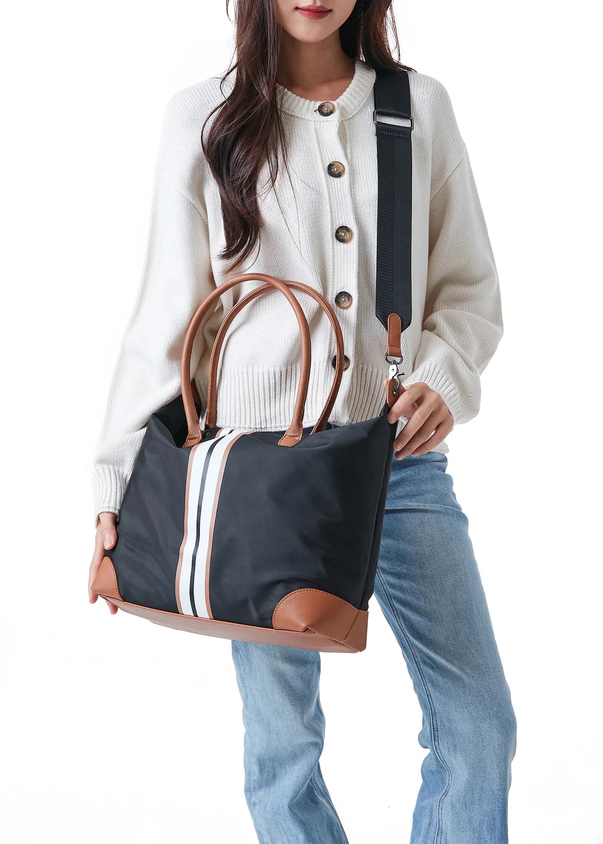 Sutton tote - urban (black)
