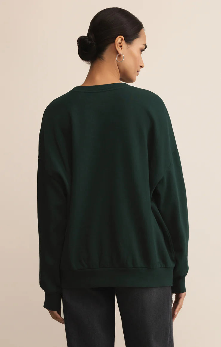 Bright Sunday Sweatshirt - garland green