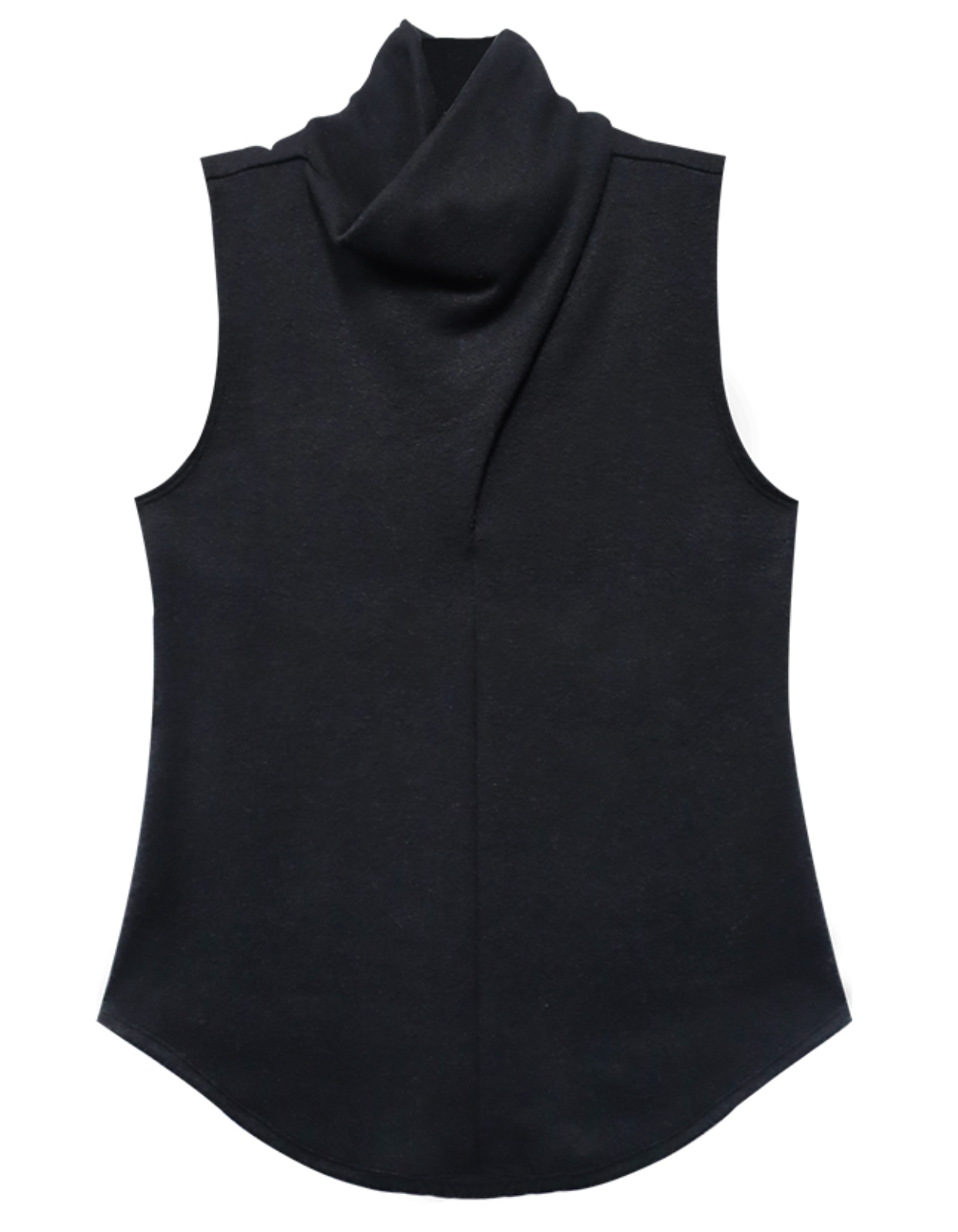 Abbey Turtleneck Tank - black