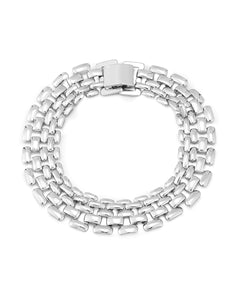 Celine chain link bracelet - silver