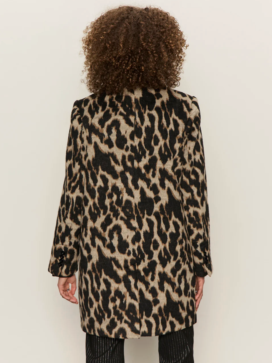 Downtown jacket - leopard mirage