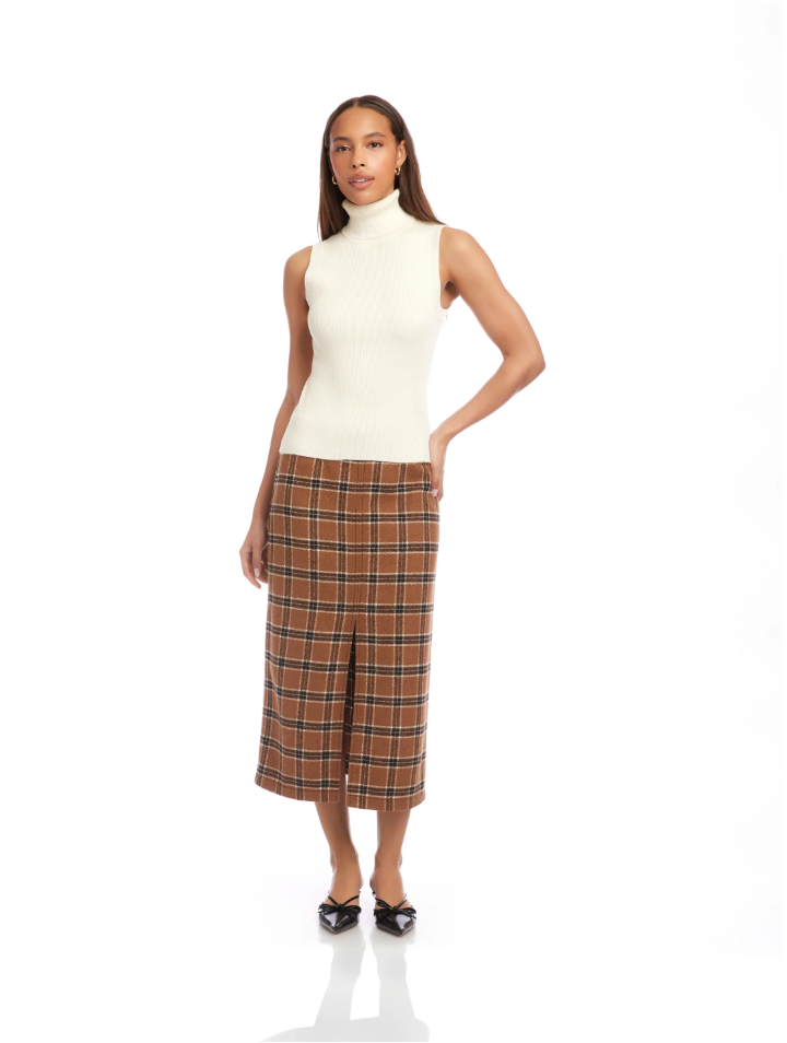 Kelli Turtleneck Sweater - off white