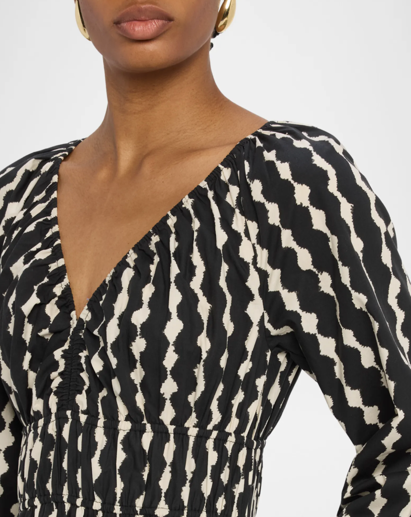 Paio dress - painted noir