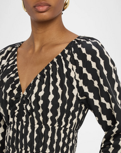 Paio dress - painted noir