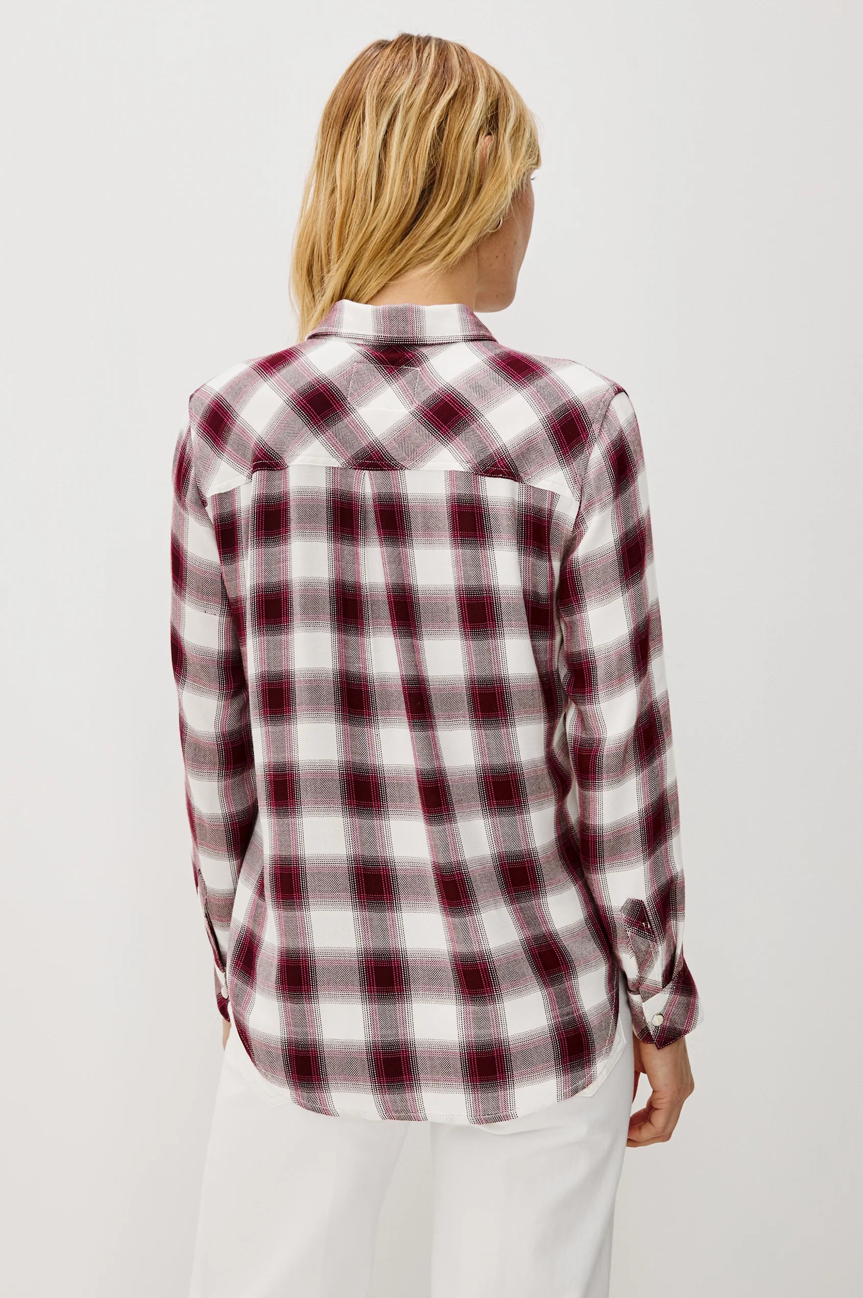 Hunter shirt - rasberry wine