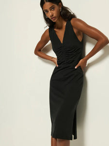 Sumi Tank Dress - jet black