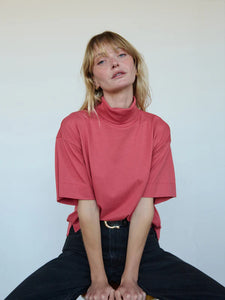 Fable turtleneck - brick