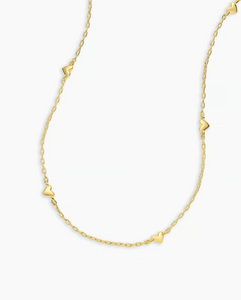 Amour necklace - gold