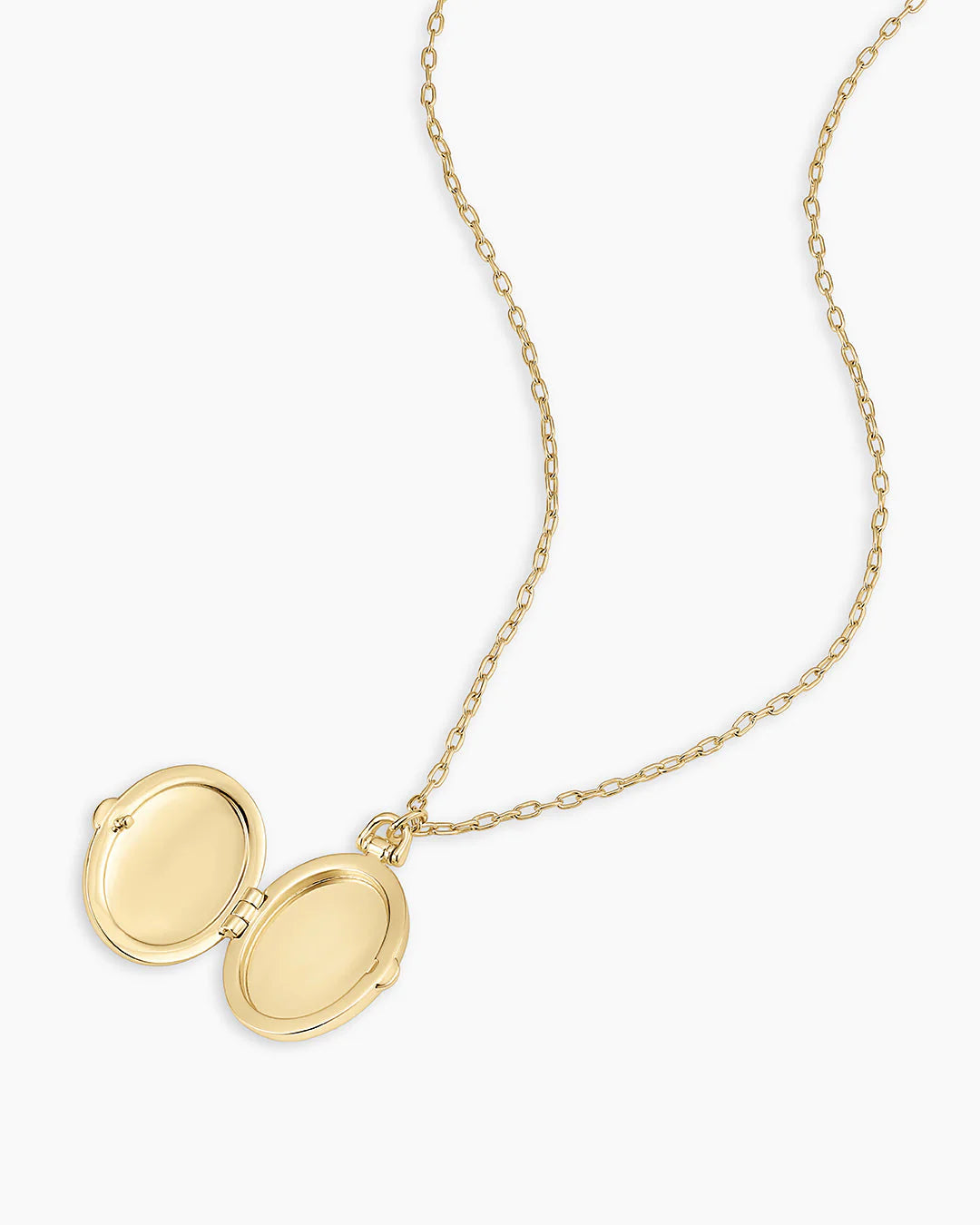 Celeste locket necklace - gold