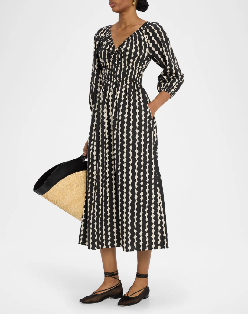Paio dress - painted noir