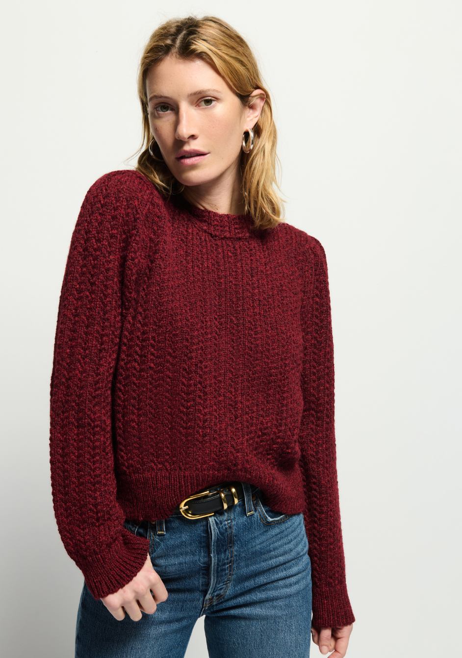 Eboni sweater - danish red