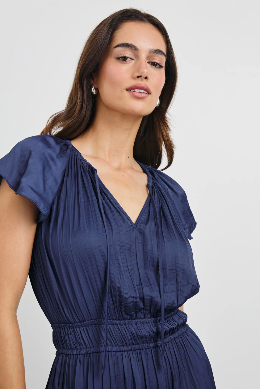 Mirielle dress - admiral blue