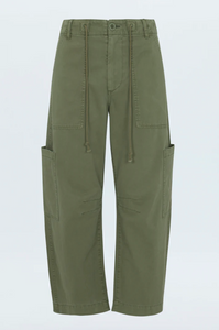 Sabrina curved utility pants - meadow