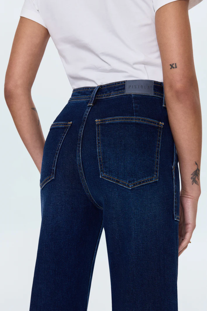 Penny high-rise wide leg jeans - calluna