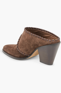Jolyn mules - dark brown suede
