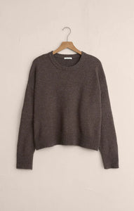 Cirrus cozy sweater - burnt ash heather