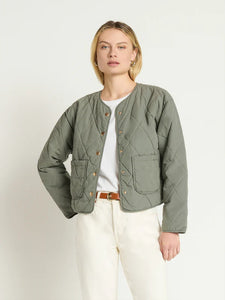 Aspen Quilted Jacket - castor grey