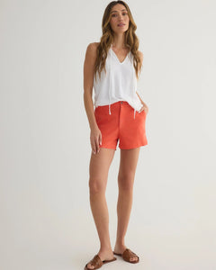 Elle playa trouser shorts - sicilian orange