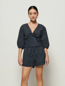 Celeste blouse - cabana polka dot