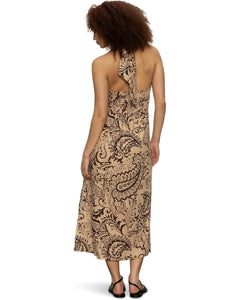 Havana nights halter dress - desert bandana
