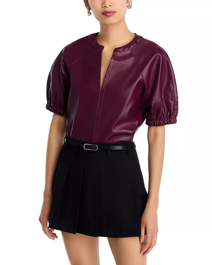 Roxanne top - wine