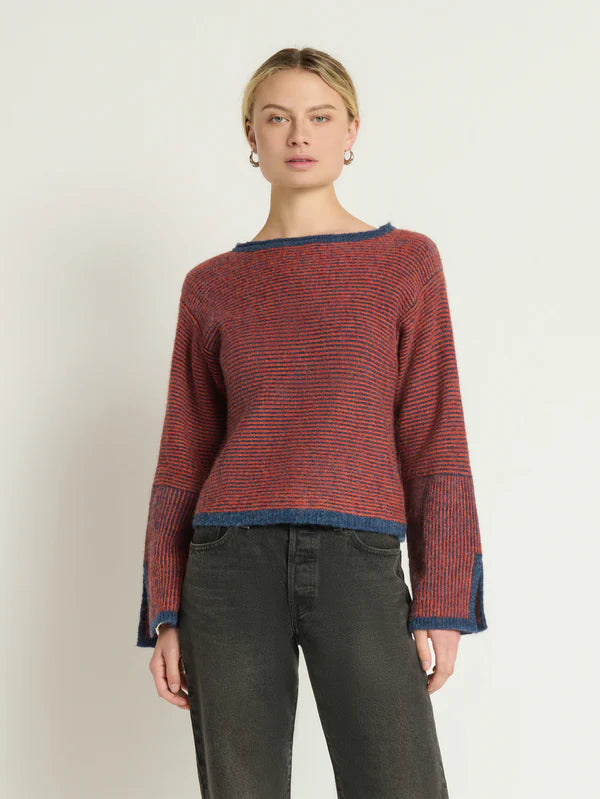 Willow Sweater - greenwich autumn leaf