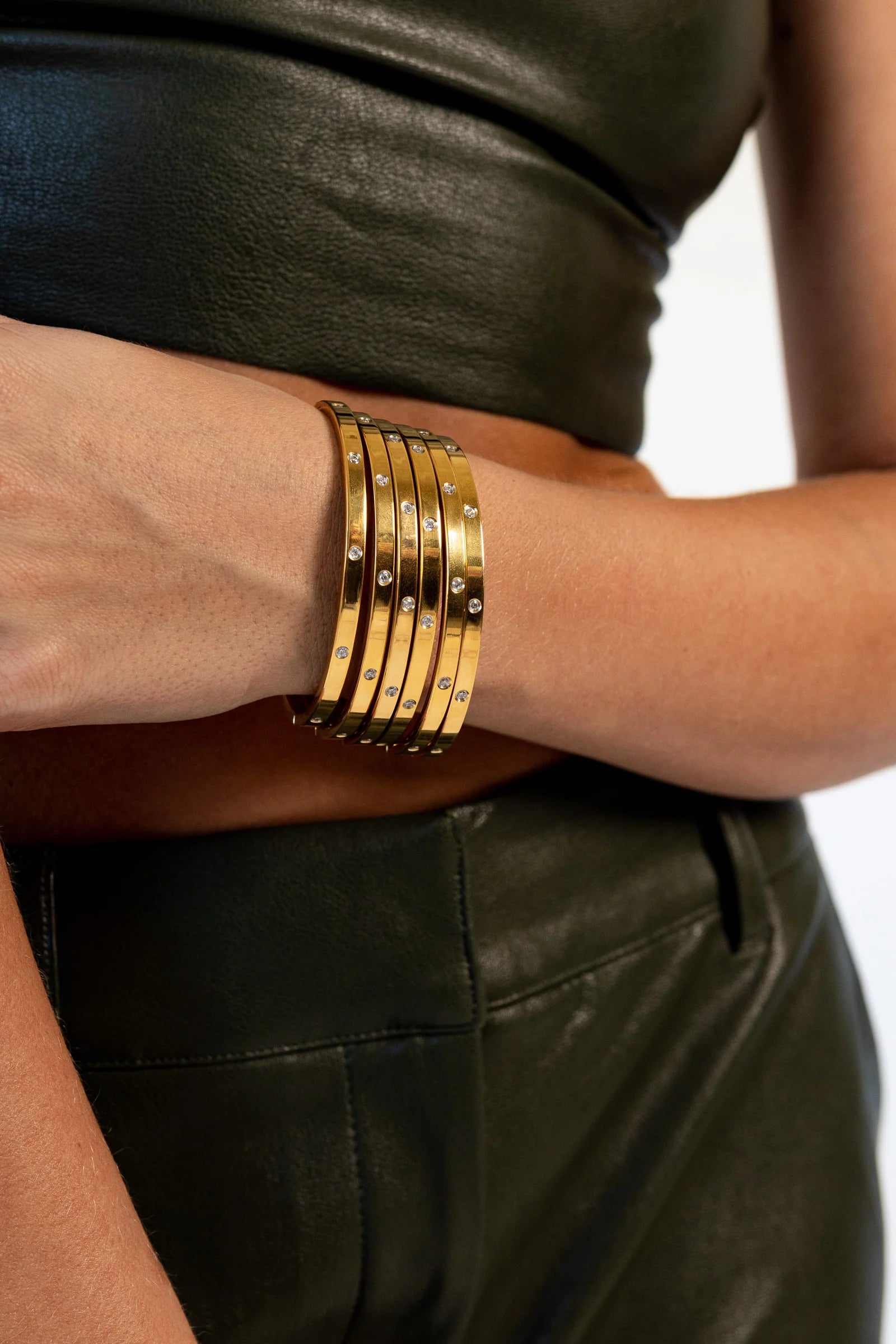 Elsie eternity bracelet - silver