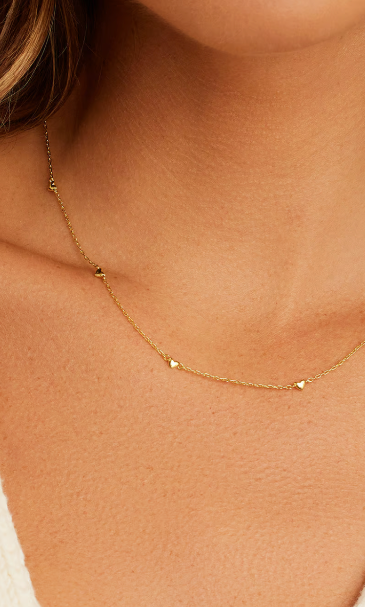 Amour necklace - gold