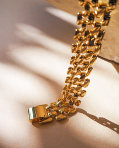 Celine chain link bracelet - gold