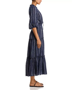 Caterine dress - roche stripe