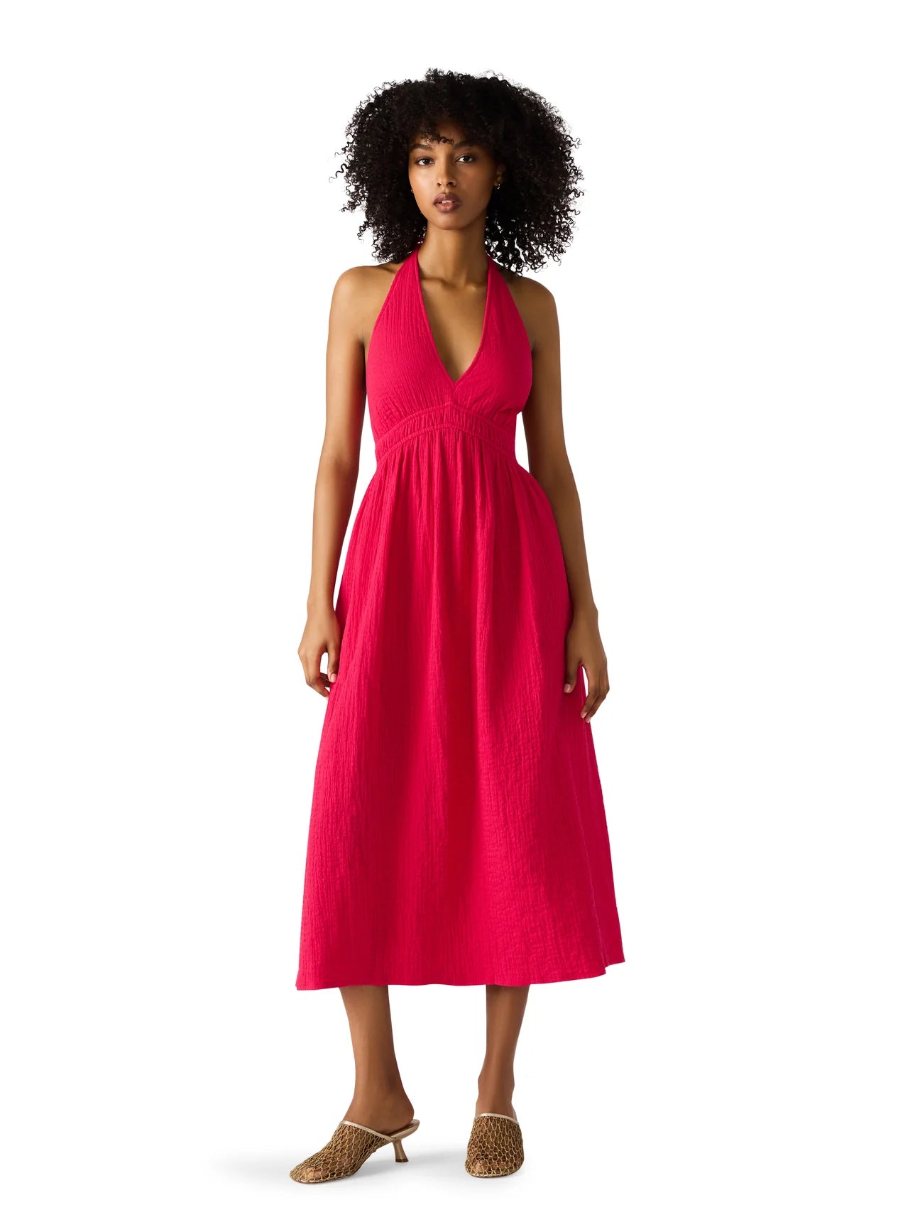 Piper dress - cranberry