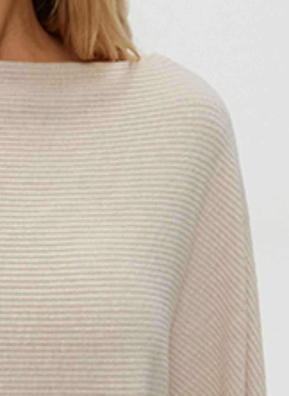 Roxy balloon sleeve robbed top - black
