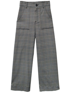 Rylee crop pants - plaid