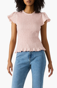 Cecilie top - pale rosette