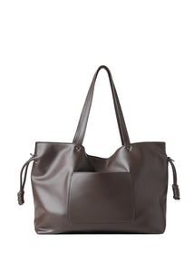 Reese tote - chocolate