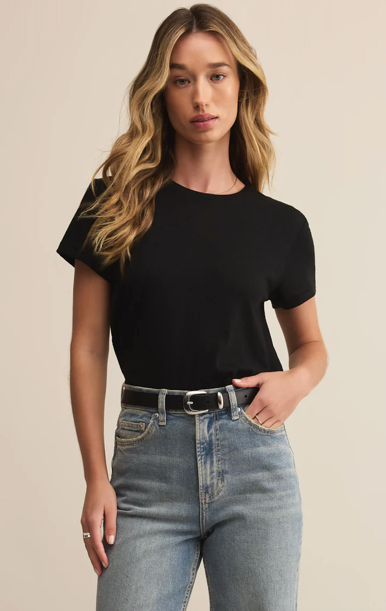 Tourist tee - black