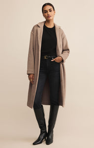 Mason luxe coat - smokey