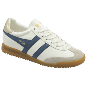 Torpedo leather sneakers - off white / moonlight / gold