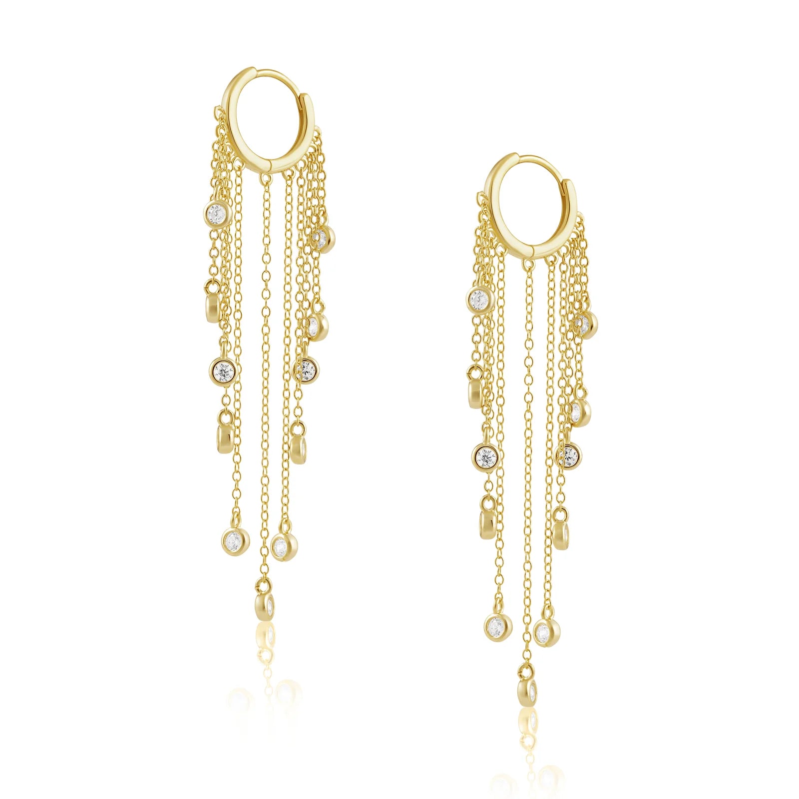 Zara dangle earrings - gold