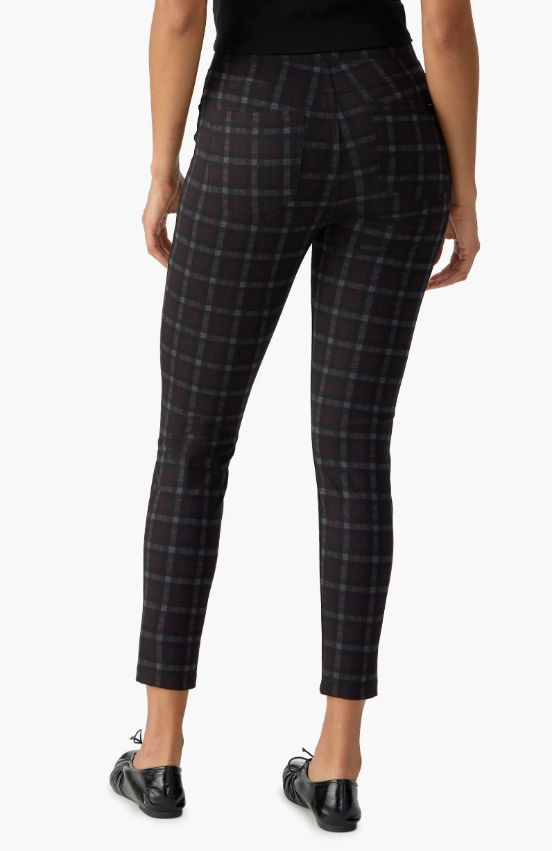 Runway legging - sugar plum plaid