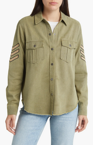 Loren shirt jacket - canteen