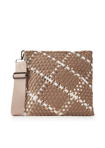 Val convertible crossbody - latte