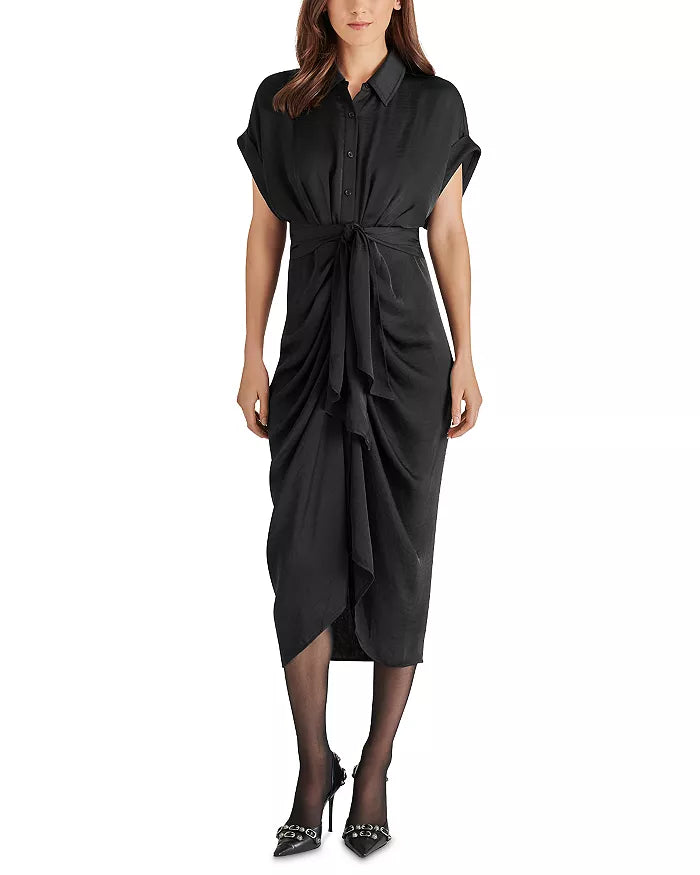 Tori knit dress - black