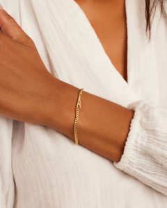 Wilder alphabet bracelet - A
