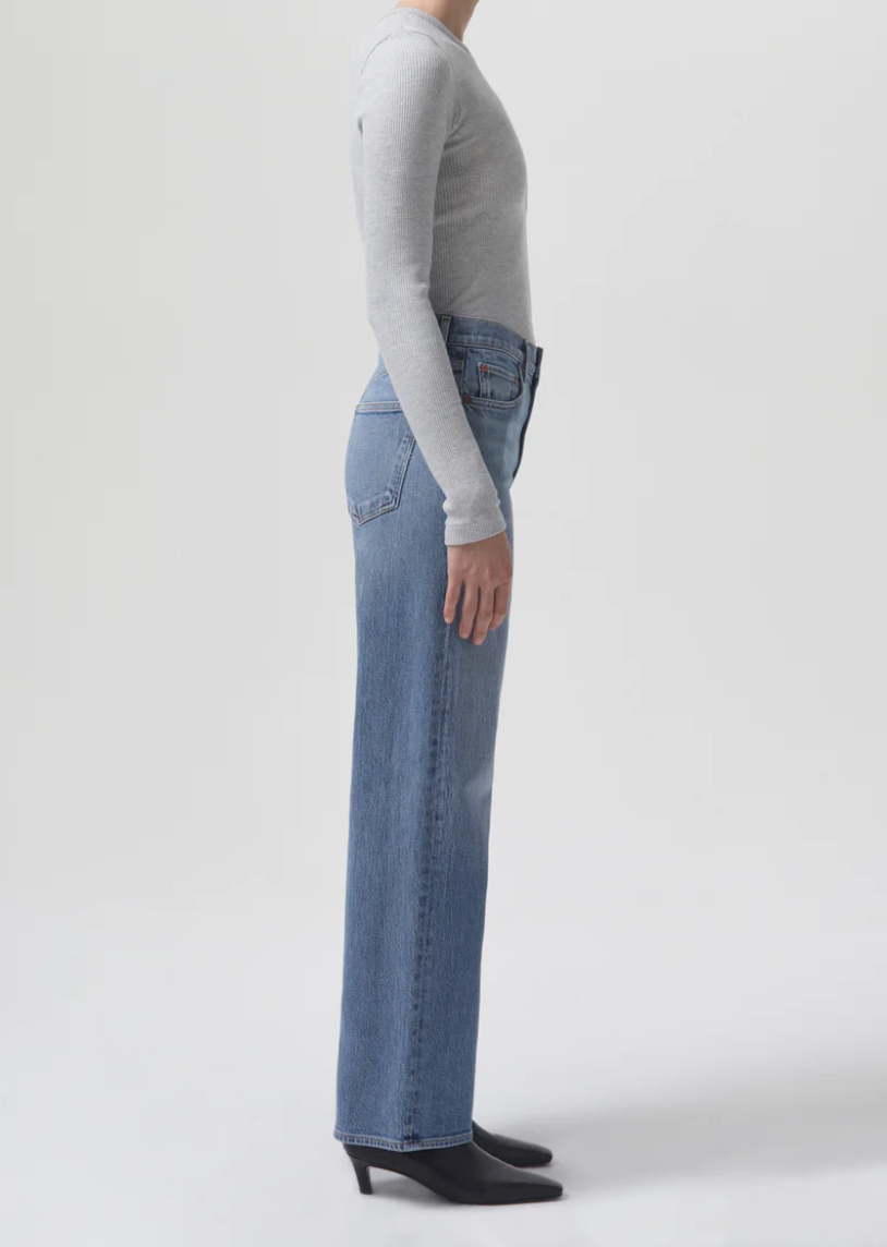 Harper mid-rise straight jean - flash