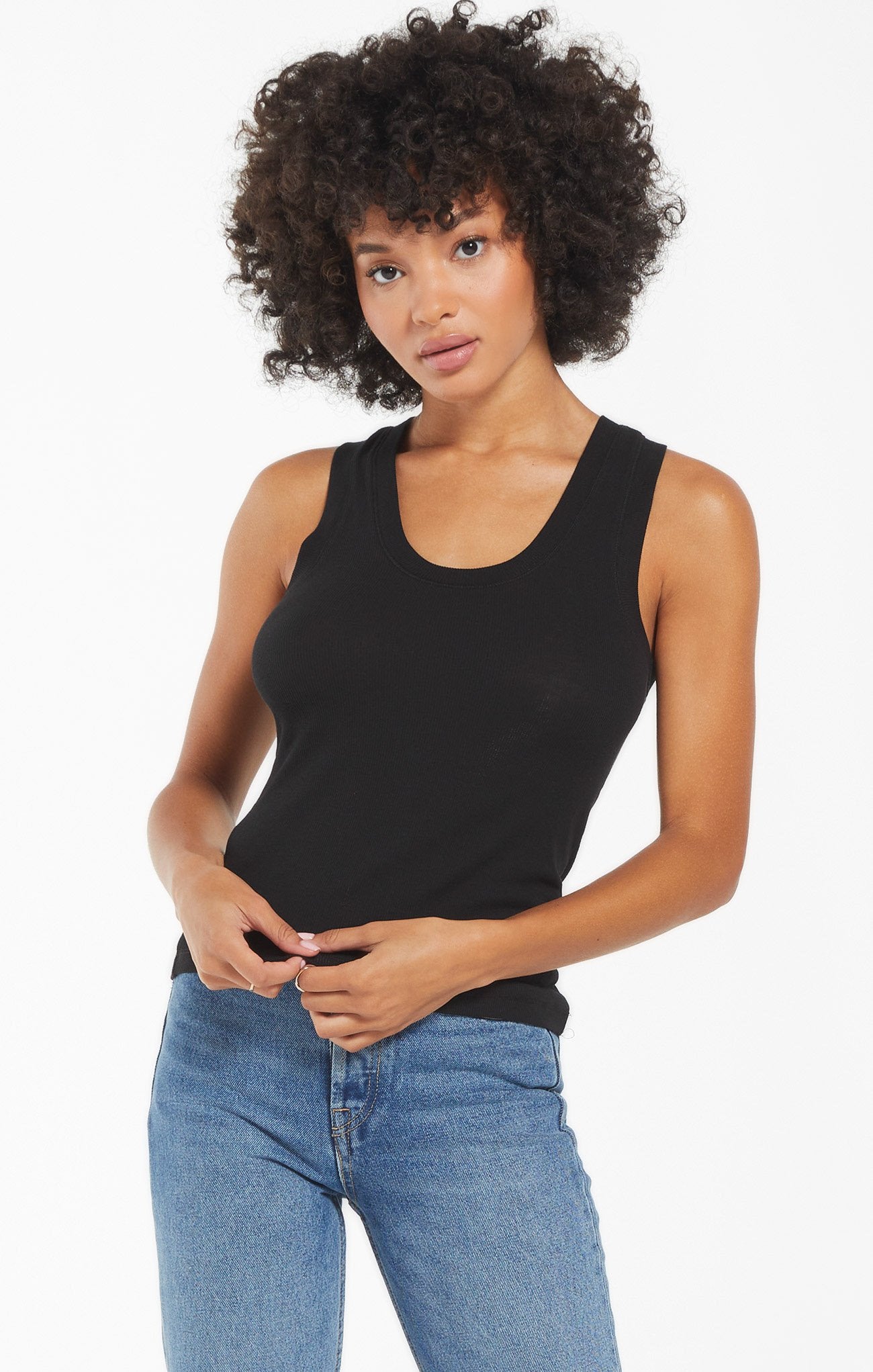 Sirena rib tank - black